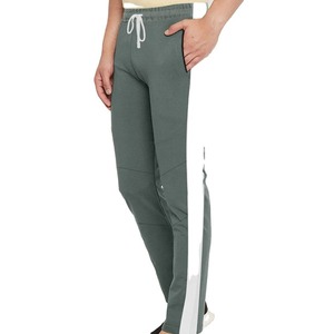 Modern Fit Men Straight Embroidered Canvas Mid Waist Vintage Casual <b>Trousers</b> Lightweight Waterproof Eco-Friendly Breathable - Product Image 1