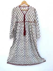 2023 nouveauté grande taille imprimé maxi robe à manches longues décontracté grande taille Maxi robe pour les femmes tenue décontracté caftan robes ensembles - Product Image 6