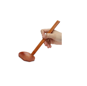 Utensilio de madera natural Cucharas de sopa y uso hecho a mano Espátula Cucharas ranuradas Colador Herramientas de cocina de una sola pieza - Product Image 1