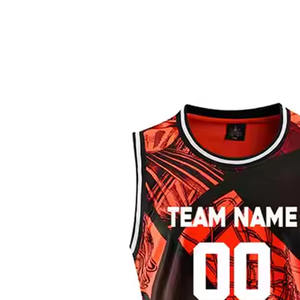 Uniforme de baloncesto cómodo de alta calidad en todos los tamaños y colores con logotipo personalizado, el mejor uniforme de baloncesto de tela suave - Product Image 5