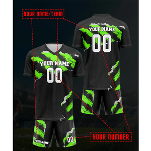 Camiseta de fútbol americano hecha a medida de alta calidad Camiseta corta de equipo de sublimación impresa Premium Camiseta de fútbol americano Premium - Product Image 3