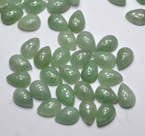 Piedra de Aventurina verde Natural con forma de marquesa de alta calidad, piedras preciosas para la fabricación de joyas a precio de fábrica - Product Image 1
