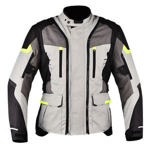 Chaqueta de moto de cuero sólido personalizable, ropa deportiva de estilo urbano para motociclistas, cobertura completa de moto - Product Image 1