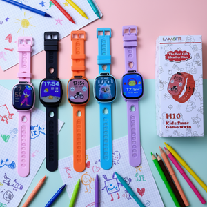 Reloj Inteligente para Niños LAXASFIT H10, Pantalla TFT Cuadrada de 1.9 Pulgadas, Cámara Bluetooth, Monitor de Sueño, Resistente al Agua - Product Image 4
