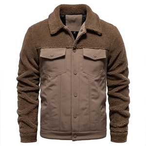 Hombres Ropa Fleece Mejor Calidad Al Por Mayor Peso Ligero Polar Fleece Chaquetas para Hombres - Product Image 1