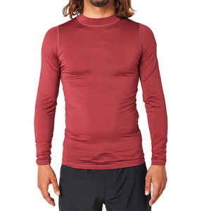 Ventes en gros de rashguards pour hommes personnalisés en spandex/polyester respirant à séchage rapide, service OEM de fournisseur pakistanais - Product Image 3