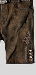 Lederhosen de gamuza de cabra bávara Trachten alemán de alta calidad para hombre 2025 - Product Image 6