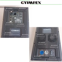 Module amplificateur de haut-parleurs actifs avec DSP, plaque de subwoofer simple de 18 pouces et 21 pouces, 4000 W, pour système de sonorisation actif