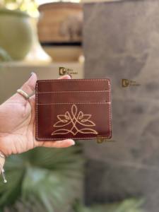 กระเป๋าสตางค์หนังแท้แบบเปิดได้ทุกเพศสำหรับผู้หญิงกระเป๋าสตางค์หนังแท้ขนาดเล็กทันสมัยขายดี - Product Image 4