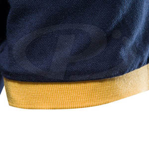 Elegante algodón 100% de alta calidad para hombres para camisas tela de punto transpirable secado rápido manga corta Casual patrón sólido personalizado - Product Image 4