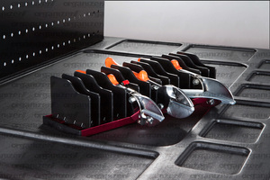 Hot Bán Có Thể Điều Chỉnh Tiết Kiệm Không Gian Công Cụ Tổ Chức Giá 12-Công Cụ Cho Hội Thảo Nhà Để Xe - Product Image 3