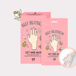 Coreano K-Beauty esfoliante Peeling piedi e mani guanti di plastica per la cura della pelle prodotti G9 maschera per le mani morbida autoestetica della pelle