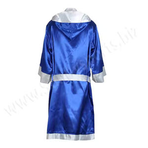 Robe de boxe unisexe en satin polyester/coton à séchage rapide, vente en gros 2025 - Product Image 3