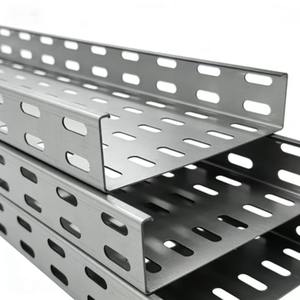 Plateau métallique perforé pour câbles industriels, en acier inoxydable 304/316, directement de l'usine, avec service personnalisé - Product Image 1