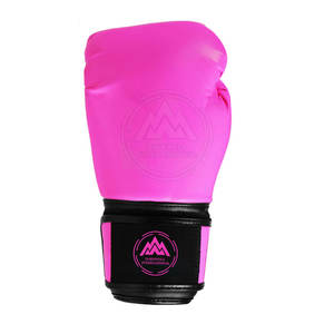 Guantes de boxeo de cuero PU de alta calidad de fabricante profesional con empuñaduras de la mejor calidad - Product Image 2