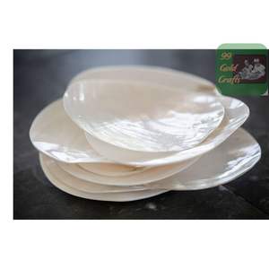 Plaque de nacre naturelle de haute qualité plat de caviar de coquille polie pour la salle à manger de luxe et la décoration de la maison - Product Image 3