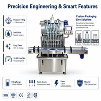 Machine de remplissage automatique pour sauces et pâtes pour ketchup, sauce bœuf, mayonnaise