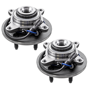 ชุดลูกปืนล้อหน้า ABS 515079 แบบรวม  ใหม่เอี่ยม 6 รู สำหรับปี 2004-2008 สำหรับ F150 และ Lincoln Mark LT 4WD - Product Image 1