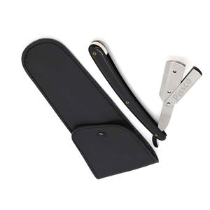 Navaja de Afeitar Recta de Acero Inoxidable, Herramienta de Belleza, Navaja Plegable para Afeitar el Cuerpo, Fabricada por Pissco Pakistán - Product Image 4