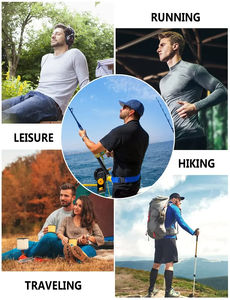 Sweat à capuche de pêche hommes Sublimation à manches longues Polyester chemise de pêche séchage rapide respirant UPF 50 Sports de plein air vêtements de pêche - Product Image 5