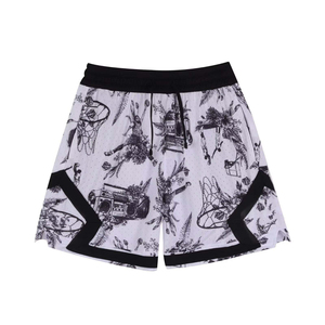 Short en maille à sublimation personnalisé Short de sport de basket-ball de plage pour homme - Product Image 1