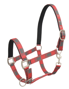 Cabestro de cabeza ecuestre de caballo de alta calidad, correas de nailon PP acolchadas suaves con hardware de calidad superior y logotipo personalizado - Product Image 5