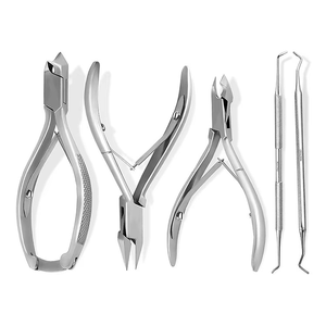 Cortacutículas Profesional para Podología, Forma Plana, Recubrimiento de Plasma, Acabado Mate, Acabado Espejo, Calidad Pakistaní - Product Image 3