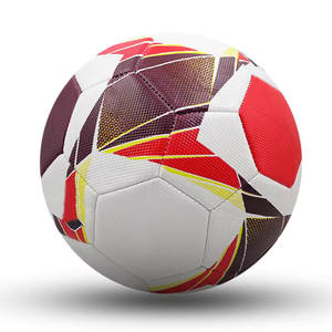 Venta caliente Balones de fútbol de alta calidad PU PVC Material Bolas Rexine Fútbol Cosido a mano Superventas Logotipo personalizado Colores personalizados - Product Image 3