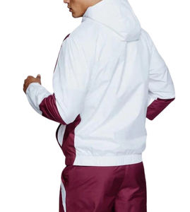 Ensemble de survêtement d'hiver pour homme, deux pièces, imprimé, respirant, avec fermeture éclair, coupe-vent en polyester épais, vêtements de sport - Product Image 2