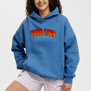 OEM/ODM Sweat à capuche surdimensionné pour femmes pull en polaire lourd 100% coton article tendance à la mode sweats à capuche pour femmes - Product Image 6