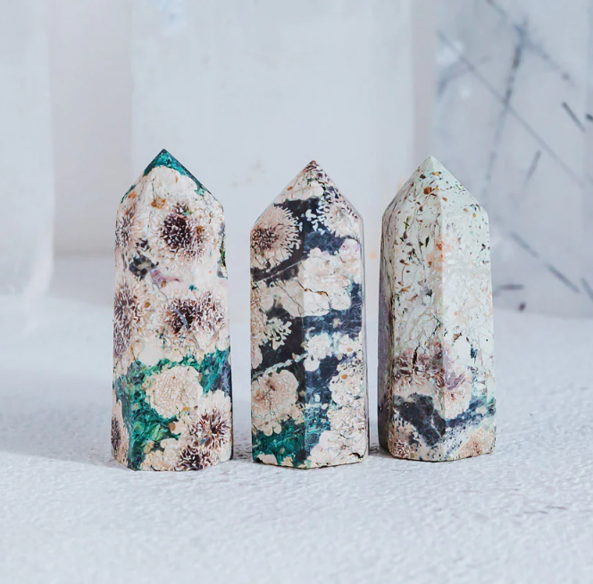 Agate fleur de Russie