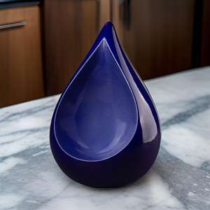 Nueva urna de cremación en forma de lágrima de estilo americano, Color personalizado, recuerdo para adultos, cenizas conmemorativas, urna decorativa para entierro funerario - Product Image 5