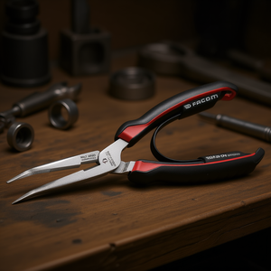 Pince à bec long demi-ronde Facom – Produit de haute qualité - Product Image 3