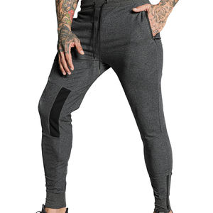 Venta al por mayor de pantalones de jogging personalizados 100% algodón de alta calidad para hombre Pantalones de chándal elásticos personalizados para hombre Pantalones deportivos - Product Image 4