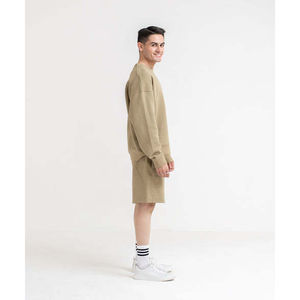 กางเกงขาสั้นออกกำลังกายผ้าฝ้าย 100% เนื้อหนา ระบายอากาศได้ดี ผ้าเฟรนช์เทอร์รี่ เหมาะสำหรับวิ่งและออกกำลังกายสำหรับผู้ชาย - Product Image 5