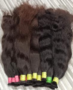 Vierge pure non transformée en vrac vague Super cheveux simple dessiné naturel Temple indien Remy tissage Extension vraie vague en vrac - Product Image 4