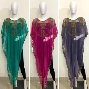 New Classy Look Black Friday Offer Sale Price Abaya Poncho Shrug Top Hand Crafted Customized Size Casual Life Wear <b>Beading</b> Slit - Product Image 2