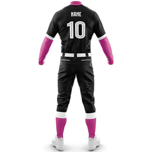 <b>Custom</b> Sublimation Baseball <b>Softball</b> Jerseys Wholesale <b>Uniform</b> Set Breathable Plus Size Quick Dry Spandex Cotton Sports <b>Uniform</b> - Product Image 4
