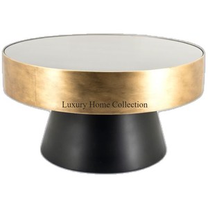 Table décorative latérale en métal élégant minimaliste pour la maison hôtel et restaurant cadre de tige de fer couleur or et dessus de conception de fleur d'agate - Product Image 4