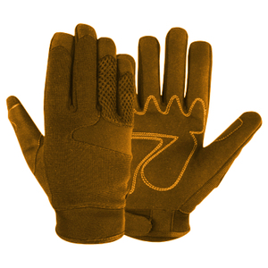 Guantes de Trabajo Mecánicos de Cuero Sintético Reforzado Amara, Nuevo Diseño, Resistentes a la Abrasión, Guantes de Seguridad de Alta Resistencia - Product Image 5