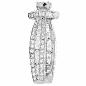 S925 plata esterlina Moissanite compromiso Iced Out nupcial anillo de boda joyería para mujeres regalo de aniversario - Product Image 6