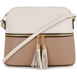 Women <b>Small</b> Crossbody Messenger Bag Pebbled PU Leather Textured Shoulder Bag for Minimal Carry - Product Image 2