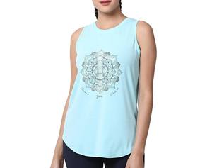 Ventas al por mayor diseño personalizado sublimación impresa manga corta entrenamiento deportes mujeres Yoga camisetas sin mangas transpirable 2025 personalizado - Product Image 6