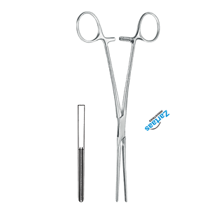 คีมหลอดเลือดแดงสแตนเลส22ซม./8.75นิ้วเครื่องมือศัลยกรรมระบบประสาท - Product Image 3