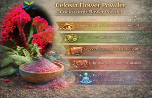Suministro Directo de Fábrica HGO de Polvo de Flor de Celosia Pura y Natural/ Polvo de Flor de Espuela de Gallo, Polvo de Flor de Grado Alimenticio, Extracto de Polen - Product Image 5