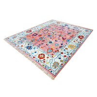 Tapis marocains faits main en laine, écologiques, antidérapants, style abstrait, noués à la main, multicolores, 8x14, 9x12, tapis de prière pour la maison