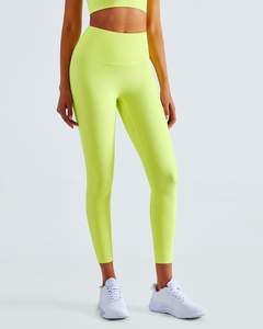 Taille haute femmes Scrunch Butt Gym Sport pantalon Fitness Yoga Leggings avec des caractéristiques de haute visibilité - Product Image 6