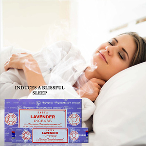 Satya Nag-varitas de incienso de lavanda Champa, 12 unidades, alivio del estrés, vara de incienso para meditación - Product Image 2