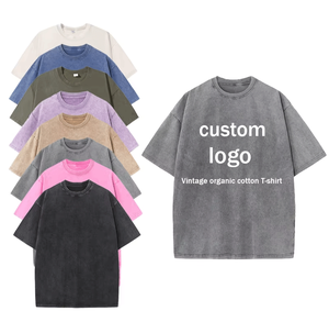 100% camisetas de manga corta de algodón con serigrafía logotipo personalizado OEM camiseta - Product Image 1