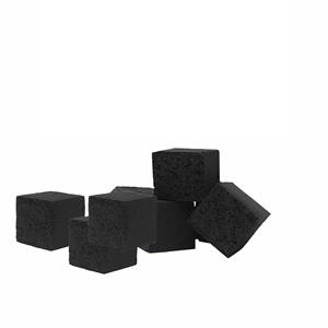 Coquille de noix de coco fabriquée à la machine de qualité supérieure produit d'exportation d'Indonésie Cube de briquette de charbon de bois noir à faible teneur en cendres pour narguilé Shisha meilleur prix - Product Image 5